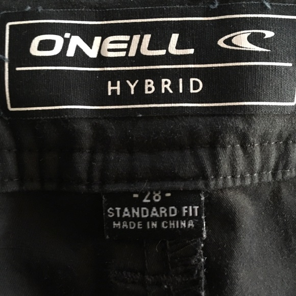 O’Neill Pants Men 28 Black Hybrid Venture Skate Surf Modern Fit 31” Inseam Pants - Picture 3 of 9